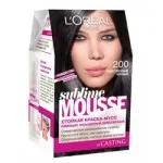 Loreal Sublim mousse - a paletta a hajfesték színek, a legjobb hajfesték