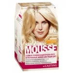 Loreal Sublim mousse - a paletta a hajfesték színek, a legjobb hajfesték