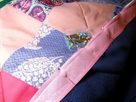 Patchwork takaró kezük rendszerek fotókkal, hogyan kell varrni, a mester osztályt kezdők, lépésről lépésre