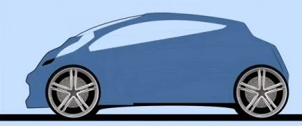 Az autó a jövő - rajz