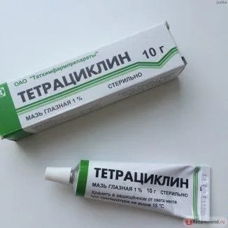 Kenőcs tetraciklin szemmel a használati utasítást, hogyan kell alkalmazni, hogy hogyan kenetet árpa, és a baba