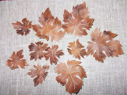 Master-osztály panel „szőlő” a bőr
