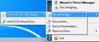 Szerelés egy iso képet a Windows 7 használata ingyenes eszközök (via) Szerelés egy iso képet a Windows 7 használata ingyenes eszközök