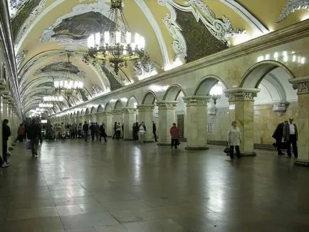 Moszkovita - 5 legrégebbi állomás a moszkvai metró a különböző vonalak