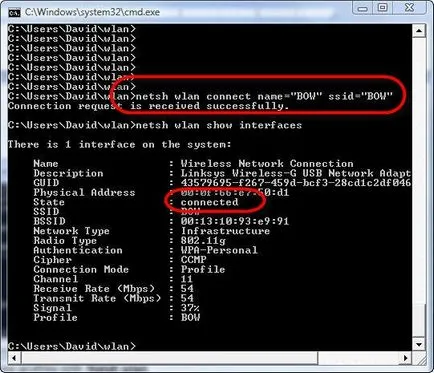 Konfigurálása vezeték nélküli kapcsolatok Windows Server 2008 és a Windows Vista cli keresztül netsh wlan (log) Konfigurálása vezeték nélküli kapcsolatot a Windows Server 2008 és a Windows Vista a cli netsh wlan