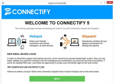 Laptop, mint a WiFi router - lépésről lépésre (router) Laptop, mint egy wifi router - lépésről lépésre