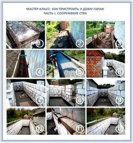 Pent tető make melléképületben a ház
