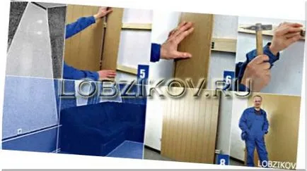 A falakat díszítő MDF panelek