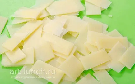 Cézár saláta csirkével - lépésről lépésre recept fotók (inkrementális érték) Cézár saláta csirkével - lépésről lépésre recept fotók