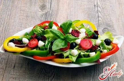 Saláta paprika receptek