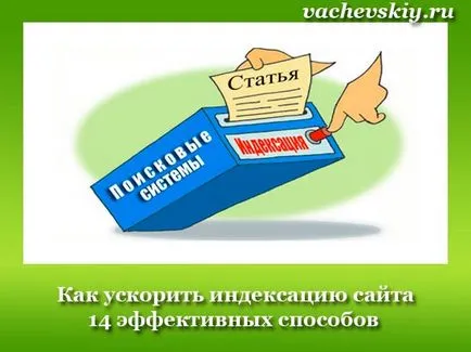 Hogyan index a honlapon Yandex