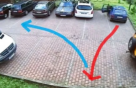 Parkolás tolatás video kezdők (hátul) Parkolás irányváltó videó útmutatók kezdőknek