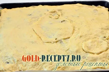 Pie burgonyával receptet élesztős tészta (élesztő sütemény) Pie burgonyával recept élesztő tészta