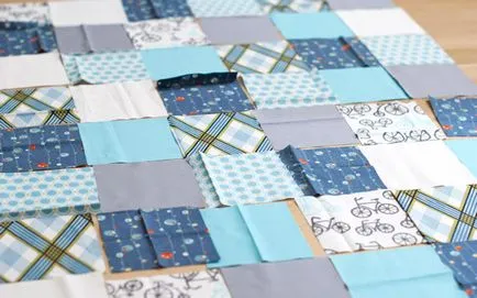 Pechvorking patchwork takaró kezével kezdőknek