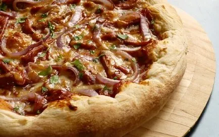 Pizza csirke recept