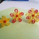Quilling kézműves készült saját kezűleg - a master class kezdőknek