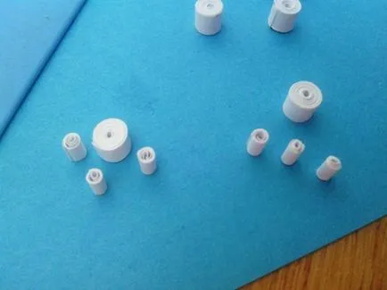Quilling kézműves készült saját kezűleg - a master class kezdőknek
