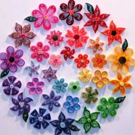 Quilling kézműves készült saját kezűleg kezdőknek fotók és videó