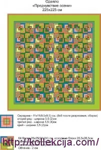 Ágytakaró patchwork, saját kezével - Online magazin
