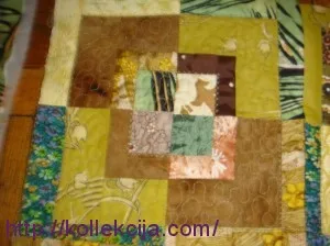 Ágytakaró patchwork, saját kezével - Online magazin