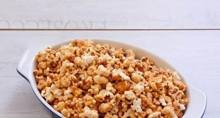 Popcorn a mikrohullámú vagy anélkül házi receptek képekkel