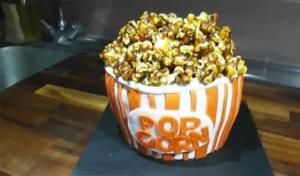 Popcorn a mikrohullámú vagy anélkül házi receptek képekkel