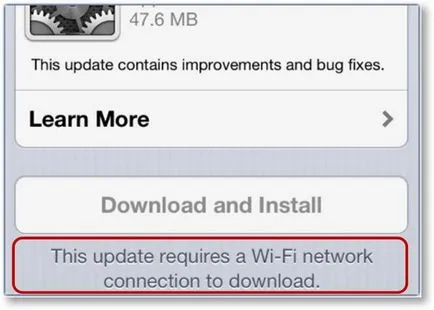 Hasznos tippeket, hogyan kell frissíteni iOS ipad
