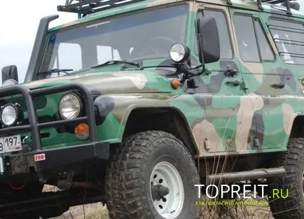 Festés terepszínű kezük Auto Video (álcázás festék kezük autó videó) Festés terepszínű autók a kezüket, videó