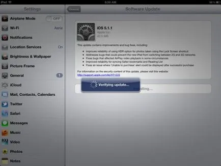 Hasznos tippeket, hogyan kell frissíteni iOS ipad