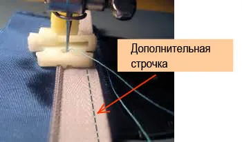 Blind villám, feldolgozási technológia süllyesztett cipzár szoknya (süllyesztett) Vak cipzár feldolgozási technológia rejtett cipzár szoknya