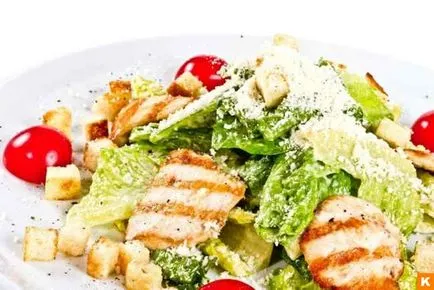Lépésről lépésre recept saláta - Caesar