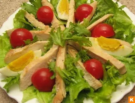 Lépésről lépésre recept saláta - Caesar
