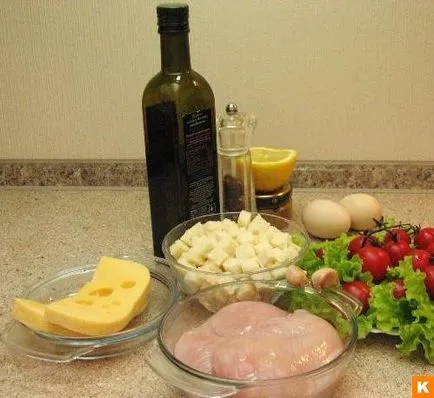 Lépésről lépésre recept saláta - Caesar