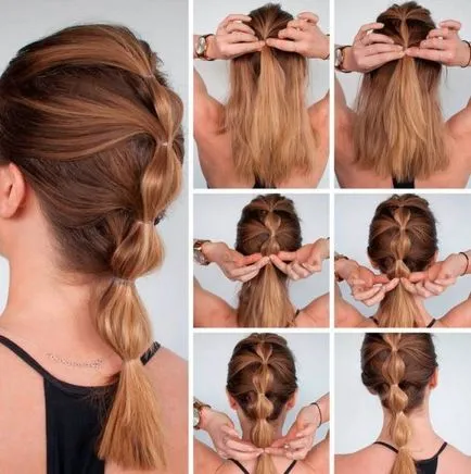 Frizurák nélkül frufru közepes fotó hajtípus styling lehetőségek