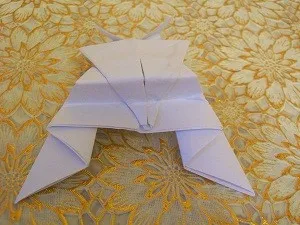 Jumping Frog papír (origami), a család és anya