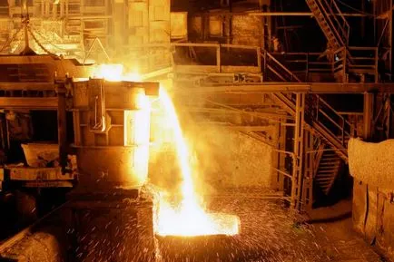 Acélgyártás - technológia, a berendezések, az elért eredmények (technológia) Acélgyártás - technológia, a berendezések, színpad