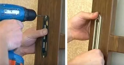 Tolóajtó a kezüket, szerelési, gyártási