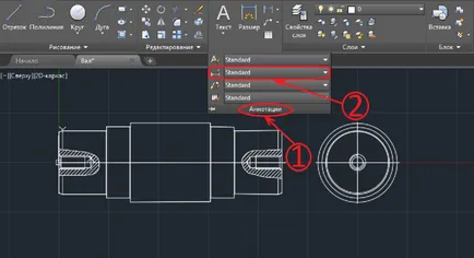 Méretek AutoCAD