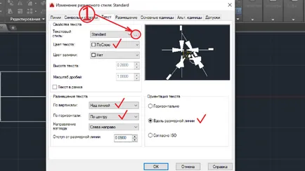Méretek AutoCAD