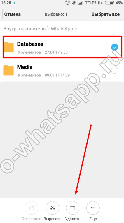 A mentési WhatsApp, hogyan lehet a biztonsági mentési és törlése