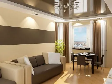 Javítása és tervezése apartman egy modern stílusú fotó