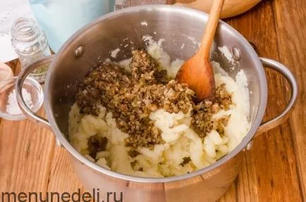 Recept meatless gombóc burgonya és gombák (i) Recept meatless gombóc burgonya és gomba