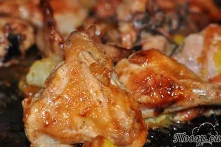 Recept - Csirke, hogy az ünnepi asztalra (ünnep) Recept - csirke az ünnepi asztalra
