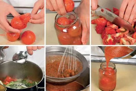 Recept paradicsom saját lében télen sterilizálás nélküli fotó (sterilizálás) Recept paradicsom saját lében télen sterilizálás nélküli fotó