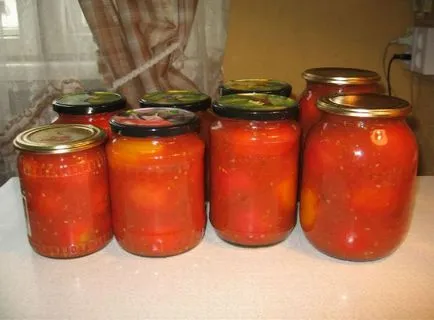 Recept paradicsom saját lében télen sterilizálás nélküli fotó (saját) Recept paradicsom saját lében télen sterilizálás nélküli fotó