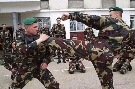 Army közelharci szabályok, gyakorlatok, versenyek