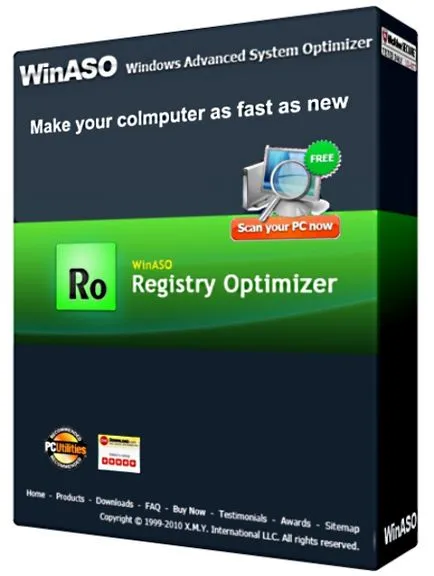 Sacha WinASO Registry Optimizer 5 ingyenes repedezett