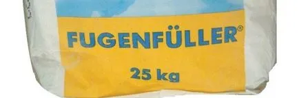 Tömítés fugenfyuller (Fugen) ár, leírások és utasítások
