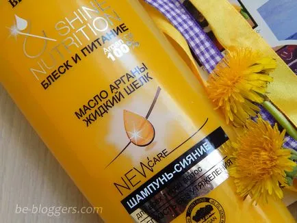 Egy sor haj-Vitex Belita - Argan olaj folyékony selyem - csapat bloggerek