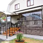 Függönyök pavilonba, és tornácok - 100 fotó ötletek